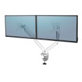 Fellowes Ergonomia  ramię na 2 monitory - seria Platinum, białe - 1545781