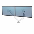Fellowes Ergonomia  ramię na 2 monitory - seria Platinum, białe - 1545785