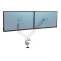 Fellowes Ergonomia  ramię na 2 monitory - seria Platinum, białe - 1545783