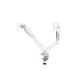 Fellowes Ergonomia  ramię na 2 monitory - seria Platinum, białe - 1545782