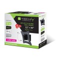 Uchwyt ścienny LCD/LED Techly 13"-30", 15kg czarny, uchylny - 1455746