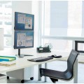 Fellowes Ergonomia  wolnostojące ramię na 2 monitory - pionowe Seasa - dawne Professional Series™ - 1545717
