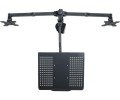 ART UCHWYT BIURKOWY DO 2 MONITORÓW LED/LCD 13-27inch + notebooka L-25 - 1680928