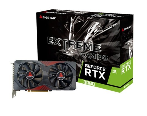 Karta graficzna BIOSTAR RTX 3060 12GB - 1792935