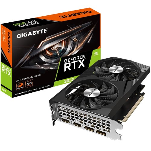Karta graficzna Gigabyte GeForce RTX 3050 WINDFORCE OC V2 8GB - 1773303