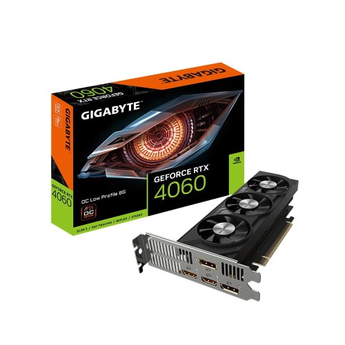 Karta graficzna Gigabyte GeForce RTX 4060 OC Low Profile 8GB GDDR6 - 1773348