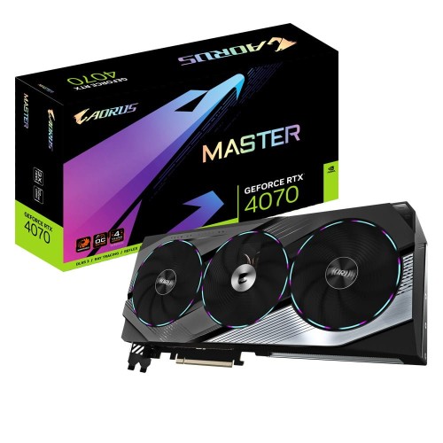 Karta graficzna Gigabyte AORUS GeForce RTX 4070 MASTER 12GB - 1783224