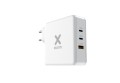 XTORM ŁADOWARKA SIECIOWA USB 3-PORTOWA 140W USB-C PD3.1 EPR GAN, BIAŁA (USB-C PD EPR 140W, USB-C PD100W, USB-A QC 3.0) - 1610301