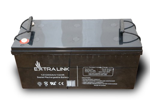 EXTRALINK AKUMULATOR BEZOBSŁUGOWY AGM 12V 200AH - 1332389