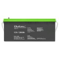 Akumulator żelowy Qoltec 12V | 200Ah | GEL - 1464804