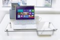 Szklana podstawa dla monitora, DIGITUS powierzchnia robocza: 56x21cm, max. obciążenie 20kg - 1455783