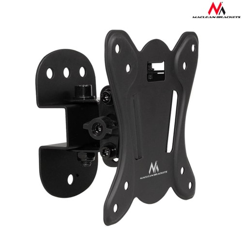 Uchwyt do telewizora lub monitora Maclean MC-670 13-27" 20kg czarny max VESA 100x100 - 1131343