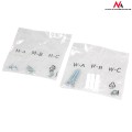 Uchwyt do telewizora lub monitora Maclean MC-670 13-27" 20kg czarny max VESA 100x100 - 1131347