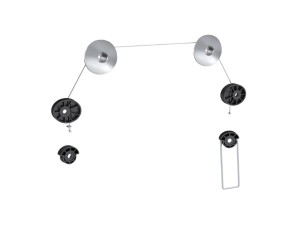 Uchwyt do telewizora Maclean MC-557 32-70" 50kg czarny max VESA 800x800
