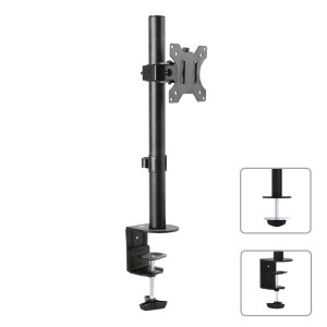 Uchwyt biurkowy do monitora Maclean MC-751 13-32" 8kg czarny VESA 75x75 oraz 100x100