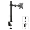 Uchwyt biurkowy do monitora Maclean MC-752 13-32" 8kg czarny VESA 75x75 oraz 100x100 - 1131669