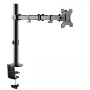 Uchwyt biurkowy do monitora Maclean MC-753 13-32" 8kg czarny VESA 75x75 oraz 100x100