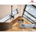 Uchwyt do telewizora sufitowy Maclean MC-631 32-55" 50kg czarny max VESA 400x400 - 1493281