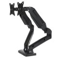 Uchwyt na 2 monitory Maclean MC-861 13"-27" 8kg x2 (16kg) czarny - 1455801