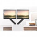 Uchwyt na 2 monitory Maclean MC-861 13"-27" 8kg x2 (16kg) czarny - 1455798