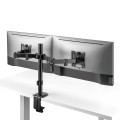 Uchwyt biurkowy na 2 monitory Maclean MC-754N VESA 75x75 oraz 100x100, 17-32", 2x 9kg - 1766042