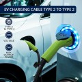 Kabel EV Qoltec typ2 do ładowania samochodu | 230V | 7kW | 32A | 5m - 1730219