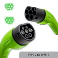 Kabel EV Qoltec typ2 do ładowania samochodu | 22kW | 32A | 5m - 1730256