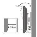 Uchwyt ścienny Techly 13"-37", 25kg obrotowy - 1332150