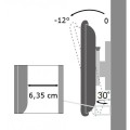Uchwyt ścienny Techly 13"-37", 25kg obrotowy - 1131383