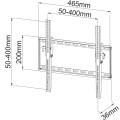 Uchwyt ścienny Techly 23"-55", 45kg slim - 1455791