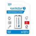 Akumulatorek everActive 6F22/9V Li-ion 550 mAh z USB TYP C - 1788415