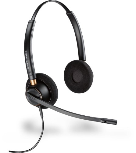 Słuchawki z mikrofonem Poly ENCOREPRO HW520,E+A czarne - 1685609