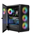 Obudowa LOGIC PORTOS ARGB MIDI USB 3.0 Black - 1648856
