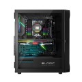 Obudowa LOGIC PORTOS ARGB MIDI USB 3.0 Black - 1648873