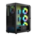 Obudowa LOGIC PORTOS ARGB MIDI USB 3.0 Black - 1648858