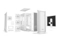 Obudowa be quiet! Shadow Base 800 FX White E-ATX Midi ARGB z oknem bez zasilacza - 1648901
