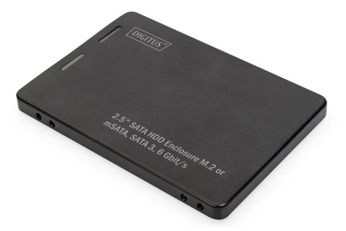 Adapter DIGITUS na dysk SATA/HDD 2,5" M.2/mSATA SATA 3,6 Gbit/s aluminiowa - 1211591