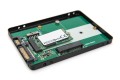 Adapter DIGITUS na dysk SATA/HDD 2,5" M.2/mSATA SATA 3,6 Gbit/s aluminiowa - 1200880