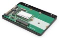 Adapter DIGITUS na dysk SATA/HDD 2,5" M.2/mSATA SATA 3,6 Gbit/s aluminiowa - 1124100