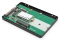 Adapter DIGITUS na dysk SATA/HDD 2,5" M.2/mSATA SATA 3,6 Gbit/s aluminiowa - 1211597