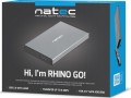 Obudowa na dysk HDD/SSD Natec RHINO Go USB 3.0 2.5" SATA czarna - 1017248