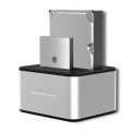 Stacja dokująca Qoltec dysków 2x HDD/SSD | 2.5" / 3.5" SATA | USB 3.0 | Klonowanie - 1017981