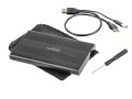Obudowa na dysk HDD/SSD UGO UKZ-1003 USB 2.0 SATA 2,5" aluminium - 1017275