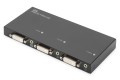 Splitter DVI DIGITUS 2-portowy, 1920x1200p WUXGA, z audio (MiniJack) - 1209695