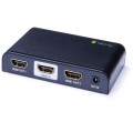 Rozdzielacz / Splitter Techly AV HDMI 2.0 1/2 Ultra HD 4Kx2K 3D - 1128121