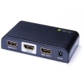 Rozdzielacz / Splitter Techly AV HDMI 2.0 1/2 Ultra HD 4Kx2K 3D - 1463658