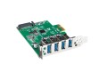 Karta Lanberg PCI Express -> USB 3.1 Gen1 4-port + śledź low profile - 1047842