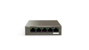 Switch niezarządzalny IP-COM By Tenda G1105P-4-63W 5x1GbE 63W