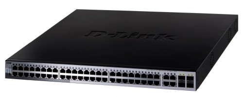 Switch zarządzalny D-Link DGS-1210-52MP 48x1000 Mbps Gigabit PoE 4x Combo - 1510138
