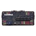 Switch KVM Edimax EK-UAK4 4xUSB z kablami, audio i mic - 853916